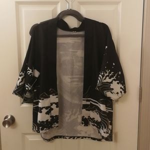 Japanese style coat for summer